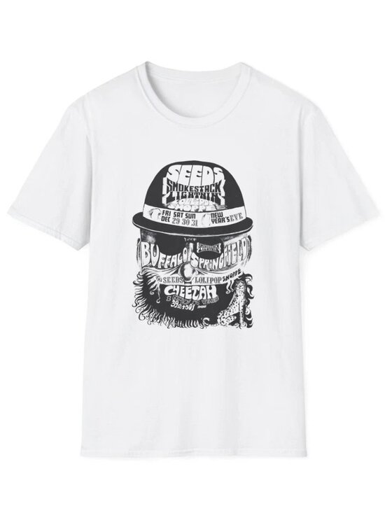 Tops - tshirt the seeds buffalo springfield lolipop Tee